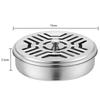 Mosquito Coil Tray Portable Holder Hotel Insect Repellent Rack with Cover Summer Anti-mosquito Home Camping Outdoor Supply