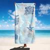 1 Stück Strandtuch mit Meeresleben, Leicht, Langlebig, Bequem, Unverzichtbar für Strand, Camping, Pool, Surfen, Perfektes Geburtstags- oder Reise geschenk