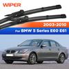 For BMW 5 Series E60 E61 2003-2010 2004 2005 2006 2007 2008 2009 Wiper Front Wiper Blades Windshield Windscreen Window 24"+23"