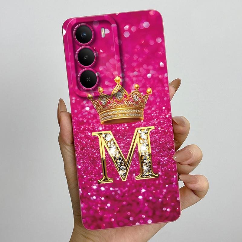 Phone Case For Realme C71 2025 Cover Luxury Crown Letters Soft Silicone Shell Shockproof Bumper for Oppo realme C71 C 71 4G Etui