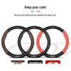 Stylish Genuine Leather Steering Wheel Cover for Citroen Versailles C5 XC6 C3-XR and C5 AIRCROSS