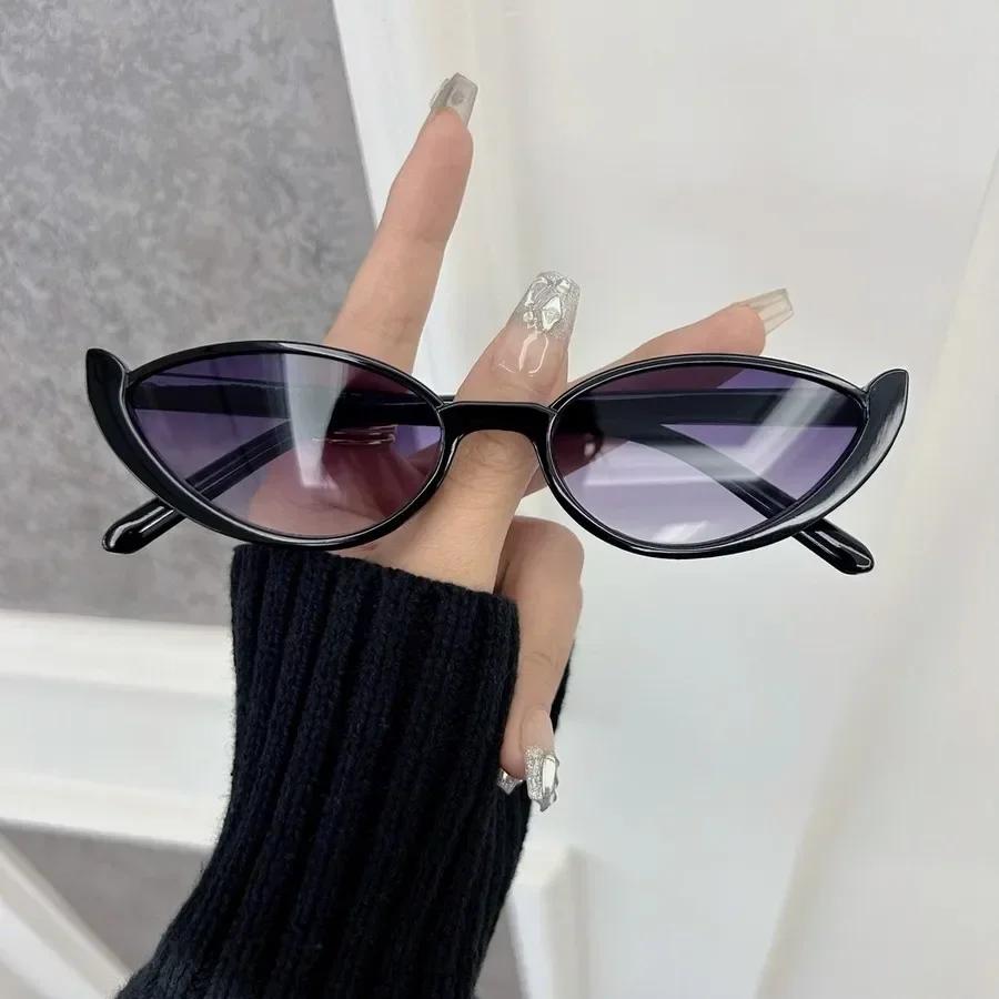 Outdoor Stylish Designer Cat Eye Sunglasses Female Male Retro Sun Eyewear Female Male Small Frame Mirror Retro Oculos De Sol