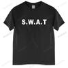 Cotton Tshirt Men Summer Tees Kids SWAT T Shirt Boys Girls TShirt Fancy Dress Costume Funny Top Tees Mens Tshirt