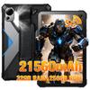 FOSSiBOT DT3 Waterproof Tablet for Bath 32GB RAM 256GB ROM 2K IPS Android 15 Tablet 21560mAh Battery 66W Fast Dimensity 7300 Android 64MP Fingerprint