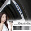 4 Stuks Aluminium Auto Badge Embleem Wielnaaf Velgen Decor 3D Stickers Voor Lexus ES300 RX330 RX300 GS300 IS250 IS200 CT200h NX RX