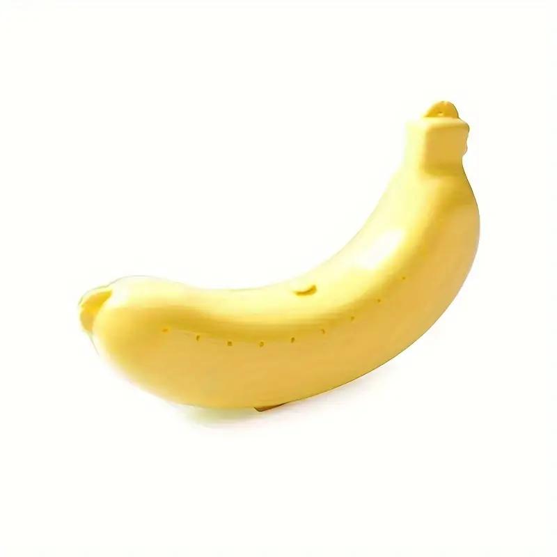 Banana Protector Container, Plastic Box Holder Case, Food Lunch Fruit Storage Box for Outdoor Travel Cute Banana Case