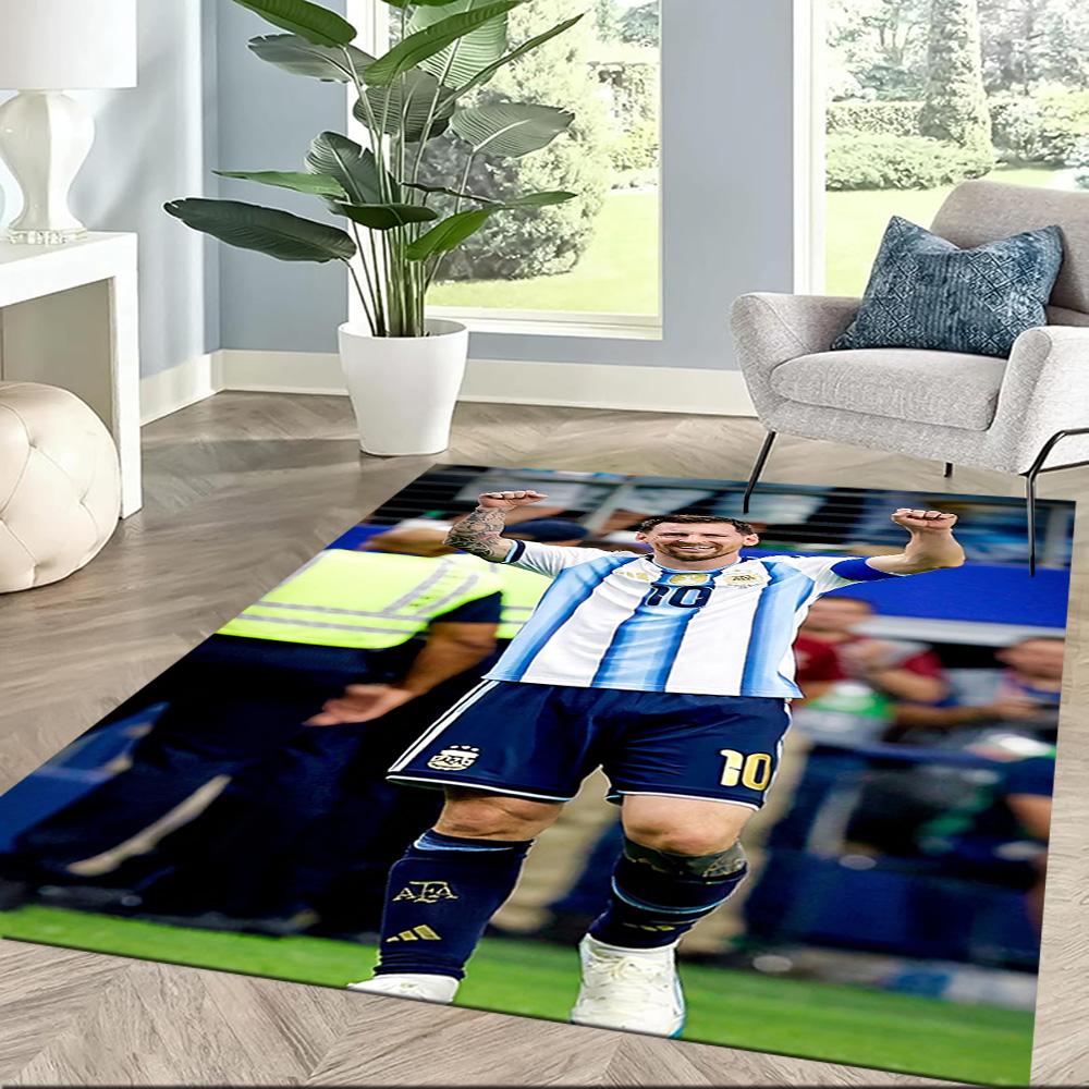 Messi 572 Carpet Perfect for Balcony Game Room Decorate Room Living Rooms Anti-slip Rug Anime Office Decor