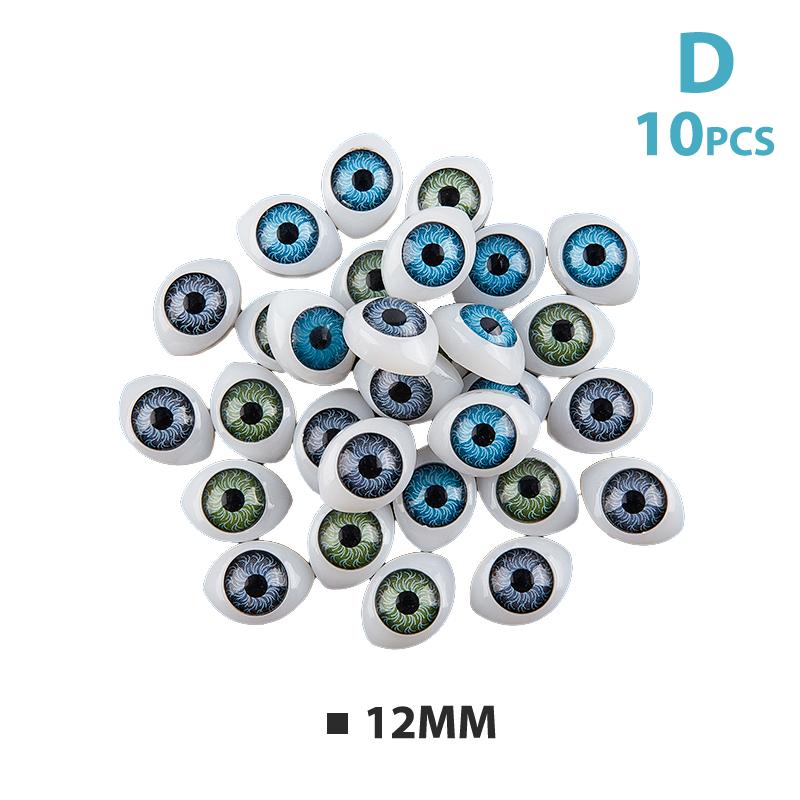 10Pcsplastic Doll Safety Eyes For Animal Toy Puppet Making Diy Craft Accessories