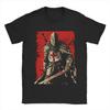 Knights Templar Pure Cotton T Shirt For Men Summer Vintage T-Shirts Crewneck Popular Tee Shirt Big Size Loose Tops