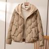 2026 Fashion Coats Korean Style Loose Cropped Coat Women Jacket Women Parkas Warm Puffer Jackets Casual Coat New Winter Clothes