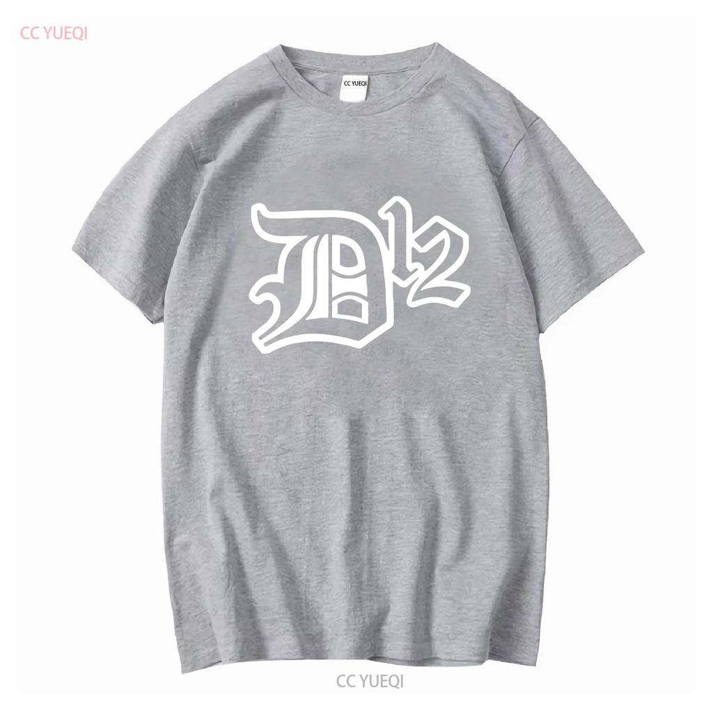 Eminem D12 T Shirt S 5XL New Dirty Dozen 2023 Vintage Washed Slightly Breathable Designer Clothes Stylish Versatile Soft Homme