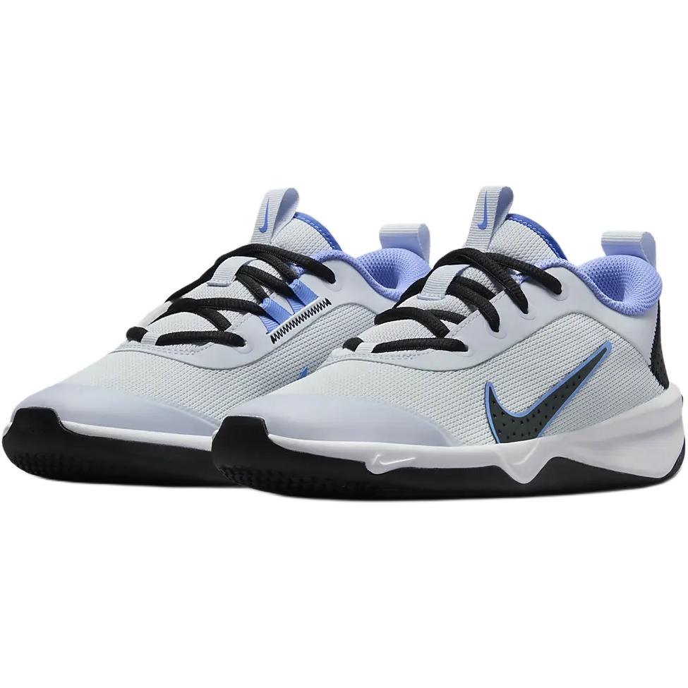 Nike Omni Multi Court Cushioning, Wear Resistant Low top Kids' Training Shoes Gray Unisex DM9027-009