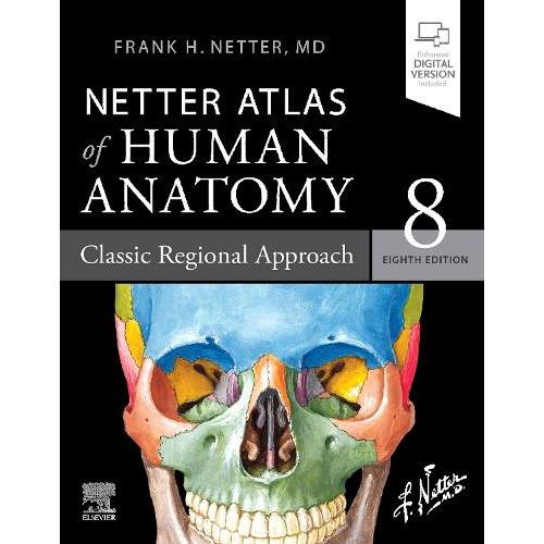 Netterův atlas lidské anatomie Brožovaná vazba UKN3132