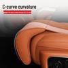 Universal Breathable Car Seat Cushion & Leg Rest for All Seasons - Driver & Passenger