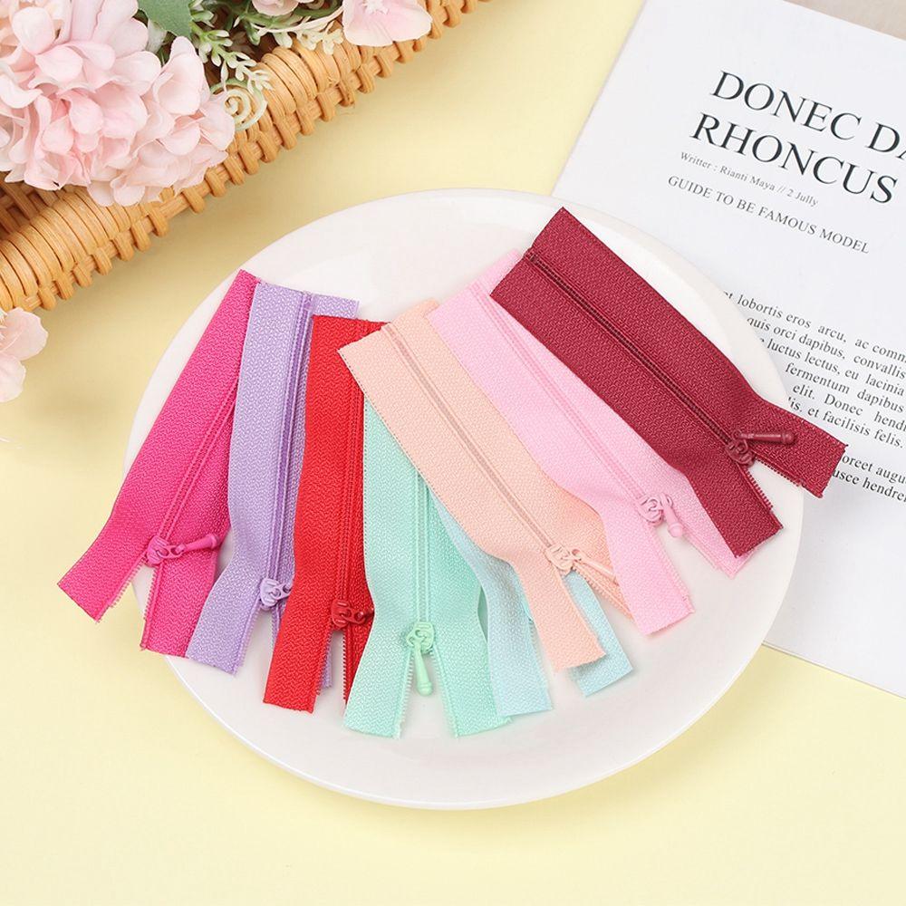 Clothes Accessory Mini Zipper Handmade Sewing Scrapbooking Doll Clothing Zippers Garment Applique