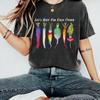 Lets Root for Each Other T Shirt LGBTQ Plant Shirt Designs Plat Tshirt Pride Shirts Summer Casual Tee Unisex Short Sleeves Tops