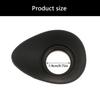 Oeilleton antichoc 19 mm pour appareil photo D700 Couvercle de viseur confortable Design en silicone haute durabilité Installation facile