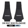 CTGI2 Car Styling Suede Seat Back Headrest Pillow Cover Dustproof Pad Accessories For Skoda Fabia 1 2 Octavia A7 RS Superb Rapid Yeti