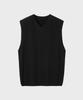 Nonblank Punching Knit Vest_Black
