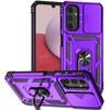 Pouzdro s držákem prstenu pro Samsung Galaxy A12 M13 14 21S 22 23 24 32 33 52 53 54 72 73 A03 CORE Nárazuvzdorný kryt Armor s airbagy