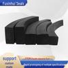 EPDM Black Rectangular Sponge Rubber Seal for Cabinet Box