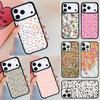 Spotty Sprinkle Aesthetic Phone Case For iPhone 17 Air 14 15 13 12 Max Cover For Apple 16e 11 Pro Max Plus Coque