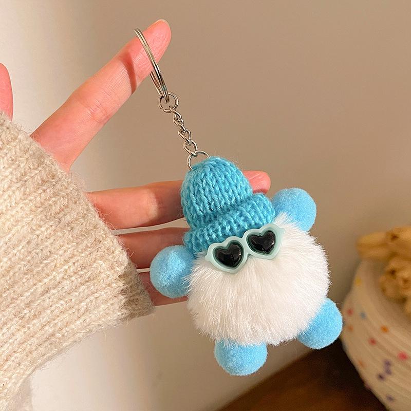 Plush Doll Keychain & Backpack Ornament: Cute Pendant for Events & Promotions