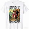 Jesus Coming Out of My Cave and Ive Been Doing Funny TShirt Christianity Gift Tee Tops Unisex Women Fashion Crewneck Cotton Shirt