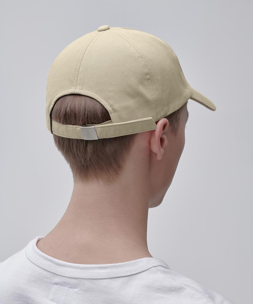 MUSINSA STANDARD Basic Cotton Ball Cap [Beige]