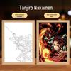 Demon Slayer Anime Series Light Painting Night Light - Creative Ornaments