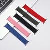 Bracelet en nylon à boucle solo tressé en tissu pour Apple Watch 9 8 7 SE 6 Bande 44 mm 40 mm 38 mm 42 mm Bracelet élastique pour iWatch Ultra 2 Series 5 4 3 2 1