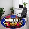 1pcBarcelona FC Office Round Area Rug, Indoor Mat Suitable For Office, Under Office Chairs Bedroom Living Room Home Decor, Room Deco