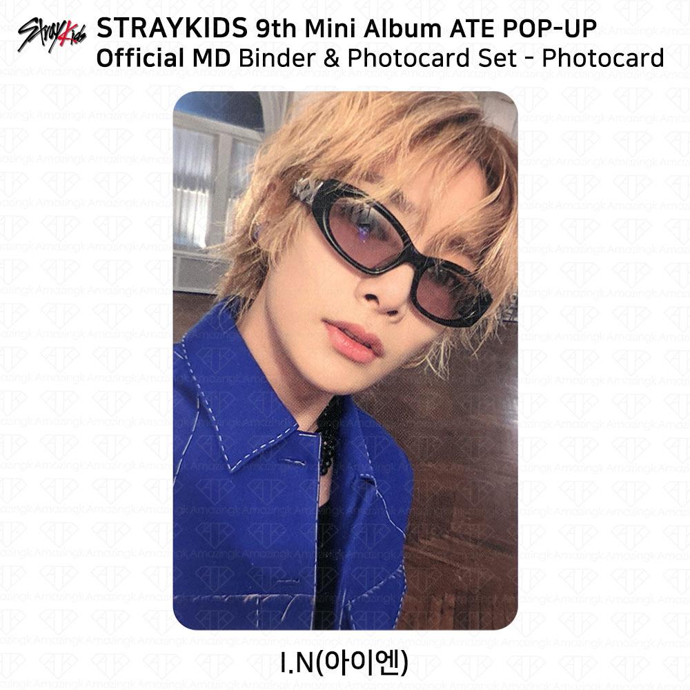 Stray Kids 9. Mini-Album ATE POP-UP MD Binder Fotokarte KPOP