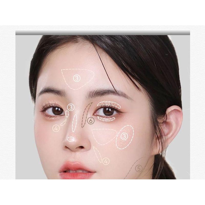 NOVO - Shimmer Tweekleurig Highlighter Palet - 3 Soorten