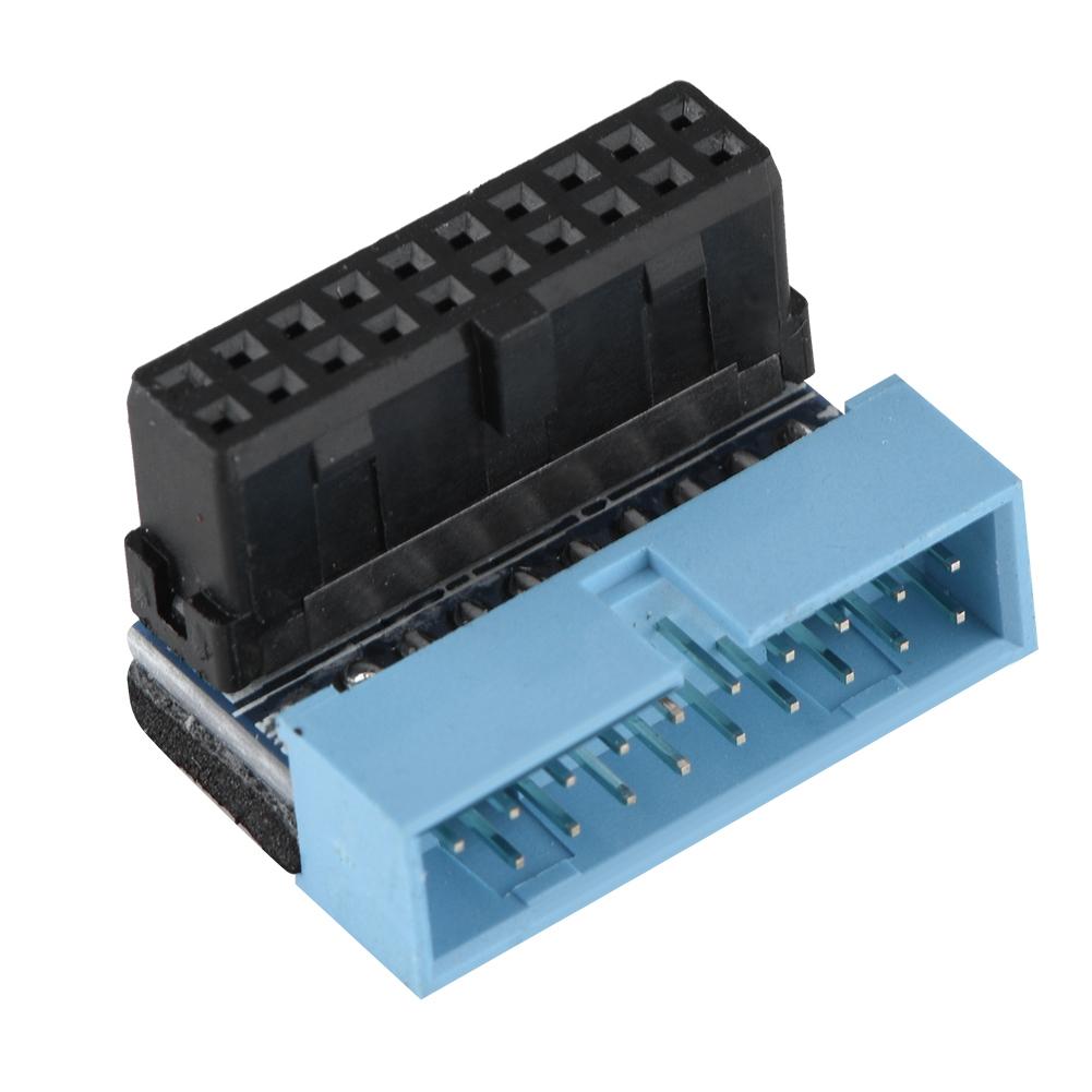 5PCS 90 Degree Angled USB 3.0 19 Pin Motherboard Internal Header