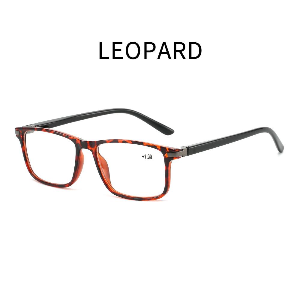 New Fashionable Hd Small Square Frame Women'S Reading Glasses Retro Neutral High Quality Simple Anti Blue Light Glasses