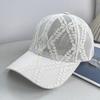 Summer New Lace Hollow Flower Temperament Baseball Cap Women's Outdoor Street Versatile Sunscreen Sunshade Cap