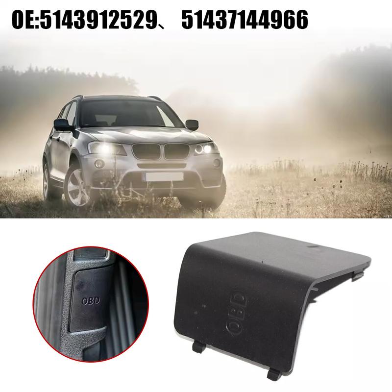 1pc Car Accessories Car LHD Panel OBD Diagnostic Plug Cover for BMW E81 E82 E84 E87 E88 1 Series LHD 51439125298 51437144966