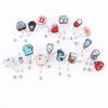 Chest Card Holder ID Card Clips Nurse Badge Holder Retractable Badge Reel Hospital Badge Holder