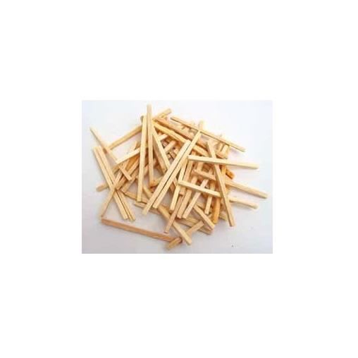 Fósforos 4,3 cm color natural - 500 piezas