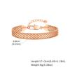 Minimalist Mesh Strap Bracelet for Women,Stainless Steel Chain Bracelets,Classic Charm Jewelry Gifts
