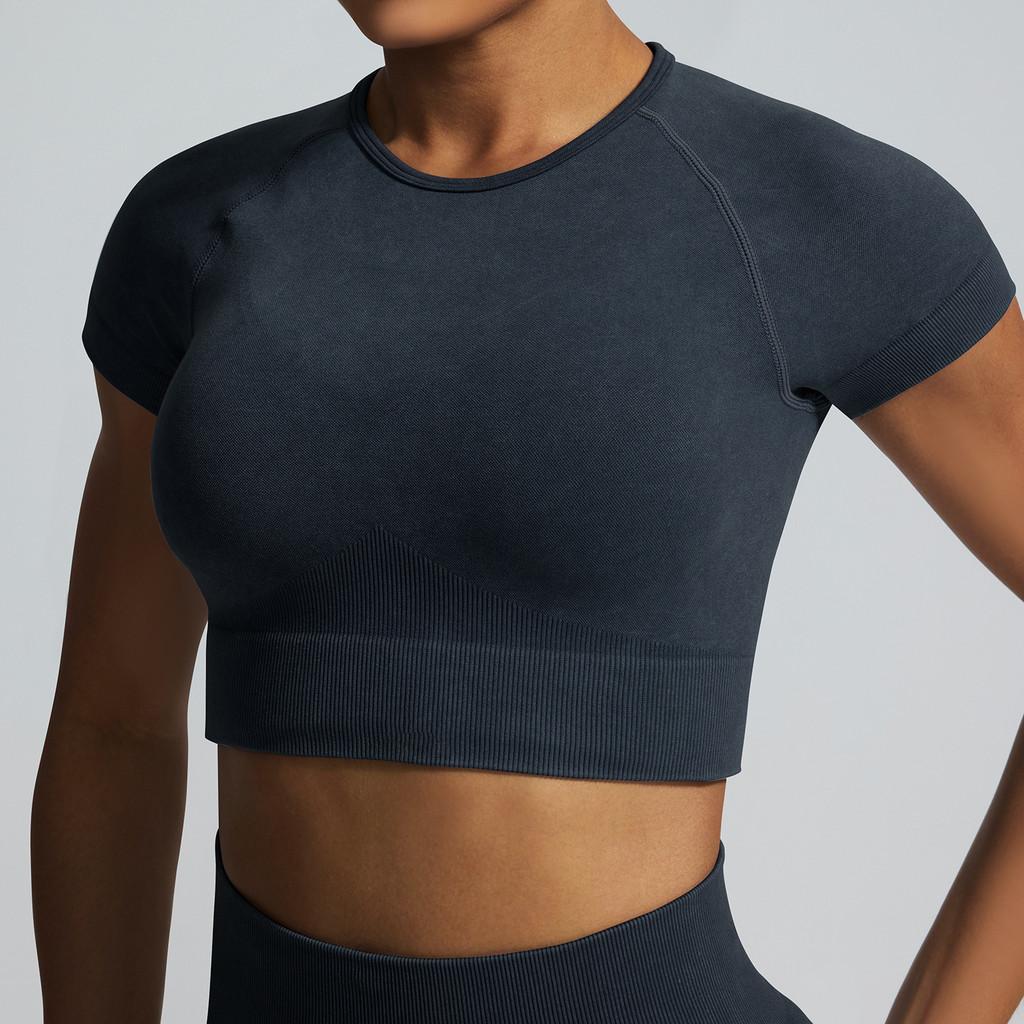 Aerobic Fitness Set With Moisture Wicking Fabric For Women Running And Yoga Practice