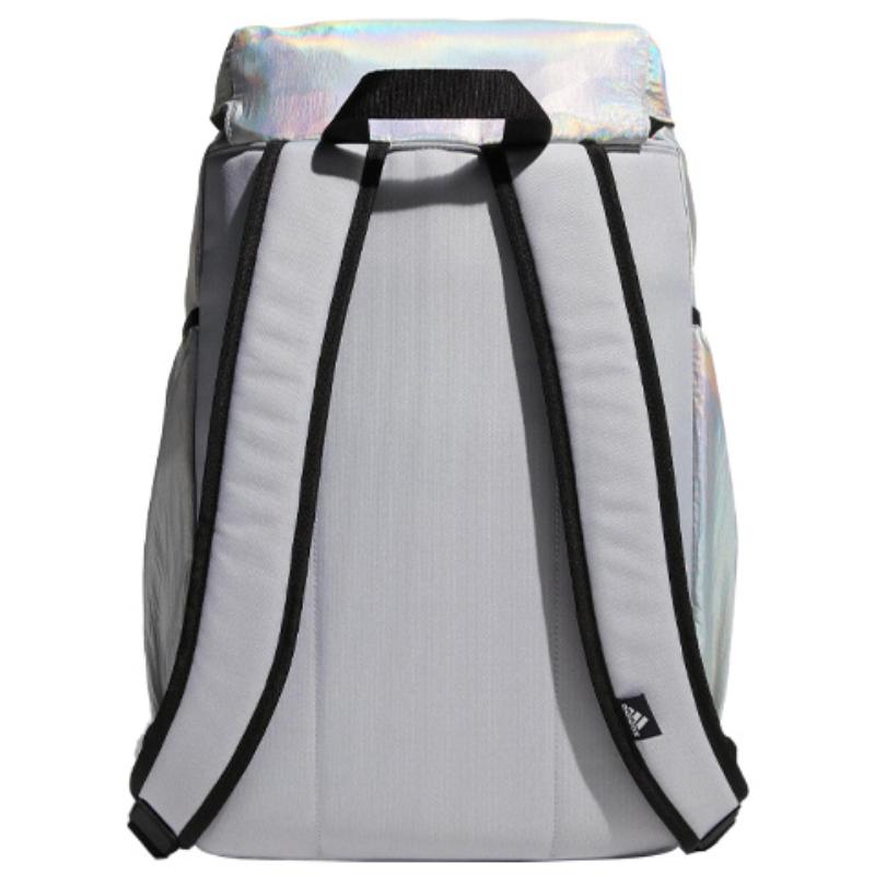 adidas YG FLAP BP Recycelbarer Polyamid-Rucksack Regular Unisex Hellsilber Adidas HP1493