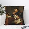 Napoleon Bonaparte Pillow Cover Retro Trendy Pillow Case For Couch Sofa Bedroom Square Cushion Cover Birthday Present