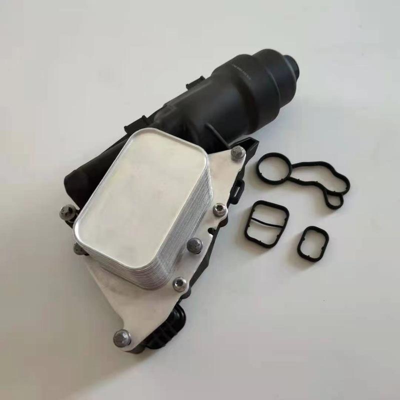 1pc Metal&Plastic Oil Cooler Assembly 11428585235 For BMW 2 Series F45 F46 X1 F48 X2 F39 MINI F56 F55 Clubman F54