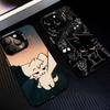 C-Cute B-Boykisser Handyhülle Für iPhone17 16 15 14 13 12 Pro Max Grau Schwarz Matt Laser Metallic Aurora Funda