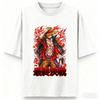 One Piece Anime Luffy Printing Oversized Cotton Tshirt Men and Women Harajuku Fashion Y2K Casual Summer Absorb Sweat Tshirt