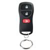 NOUVEAU-Clé Transpondeur Non Découpée Télécommande de Voiture 2 Ensembles Porte-clés de Remplacement Pour Nissan Pour Modèle K BRASTU15, CWTWB1U733, ID 46, NI04T