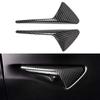 1 Pair For Tesla Model 3 Y X S Side Camera Carbon Fiber ABS Protection Cover For Tesla Model 3 Model Y Car Accessories
