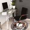 1pc Pennywise Clown Horror Round Carpet, Made of Polyester,Perfect for Decorating Office Chairs, Living Rooms,fplt128